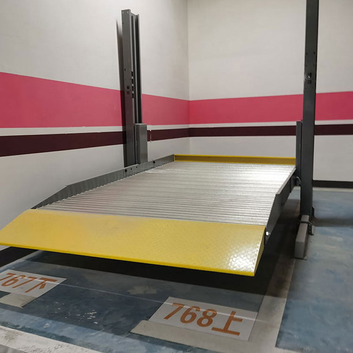 肅南簡易立體車庫安全防護(hù)措施