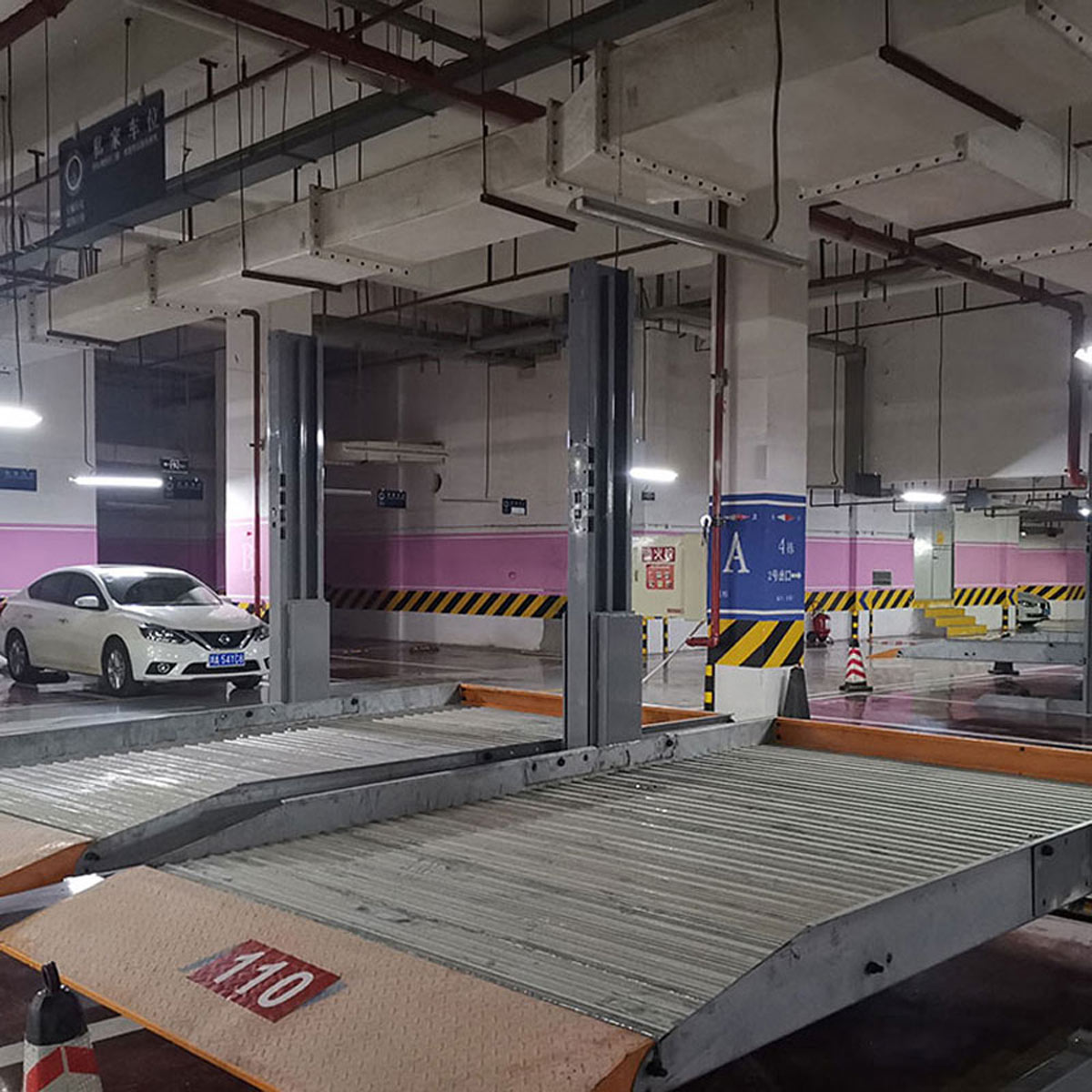 大渡口適合小區(qū)機(jī)械式立體車庫設(shè)施的設(shè)計